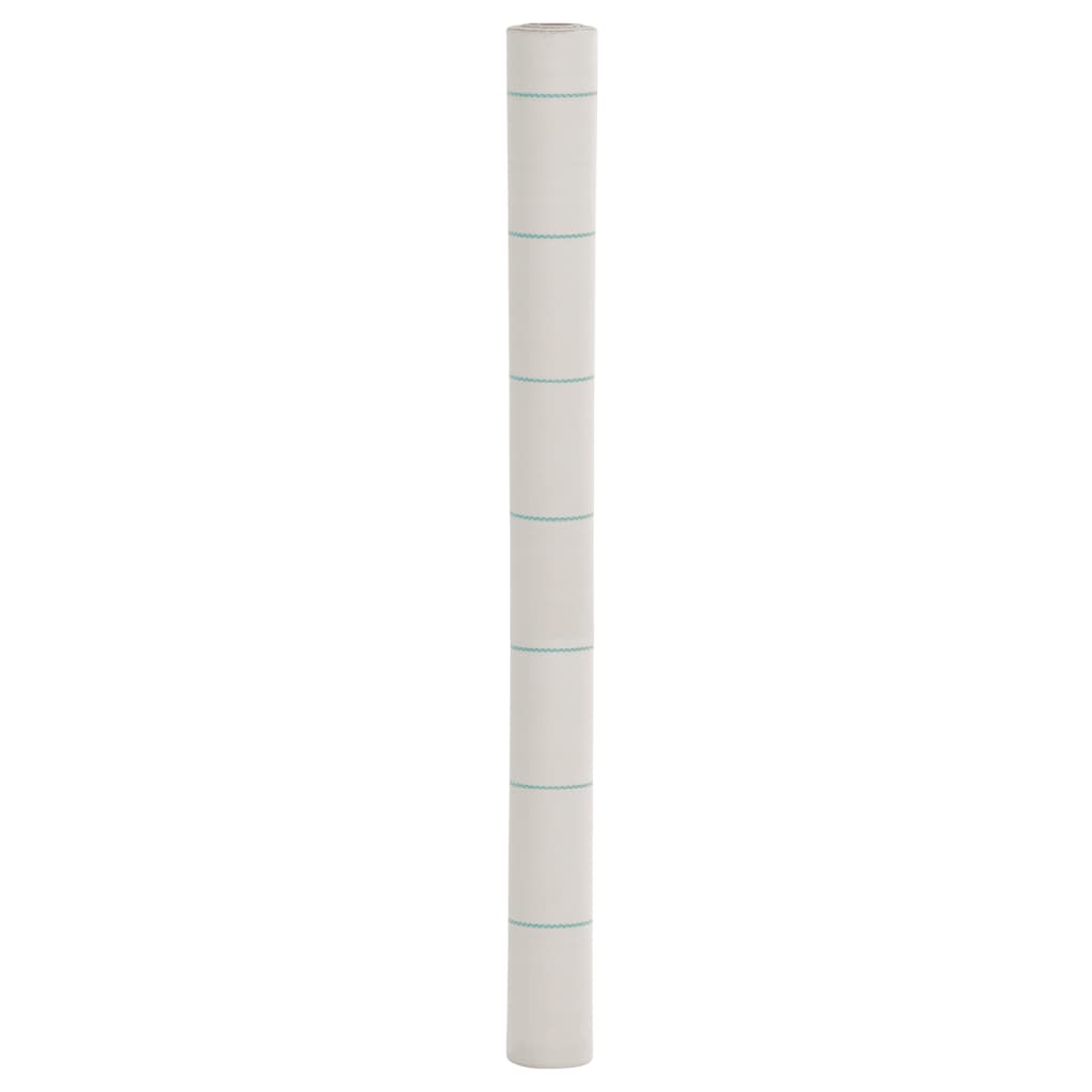 Vidaxl Carrot tissu 1,5x150 m en polypropène blanc