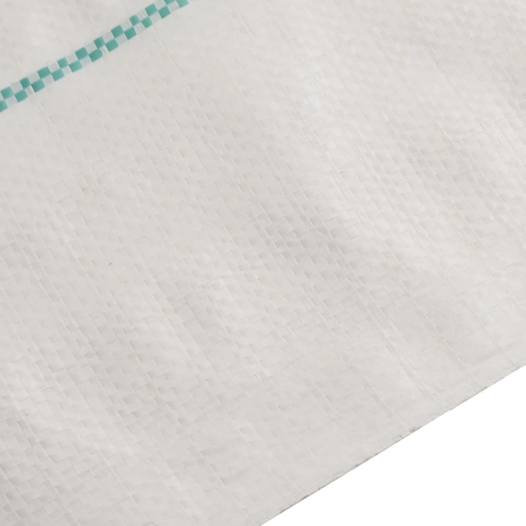 Vidaxl Carrot tissu 1,5x200 m en polypropène blanc