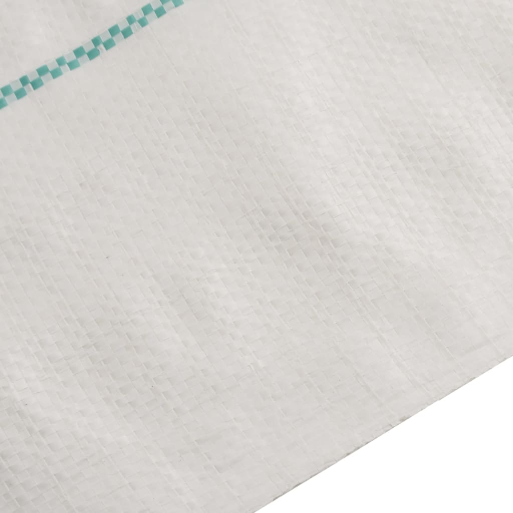 Vidaxl Carrot tissu 2x25 m en polypropène blanc