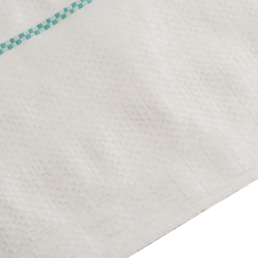 Vidaxl Carrot tissu 2x100 m en polypropène blanc