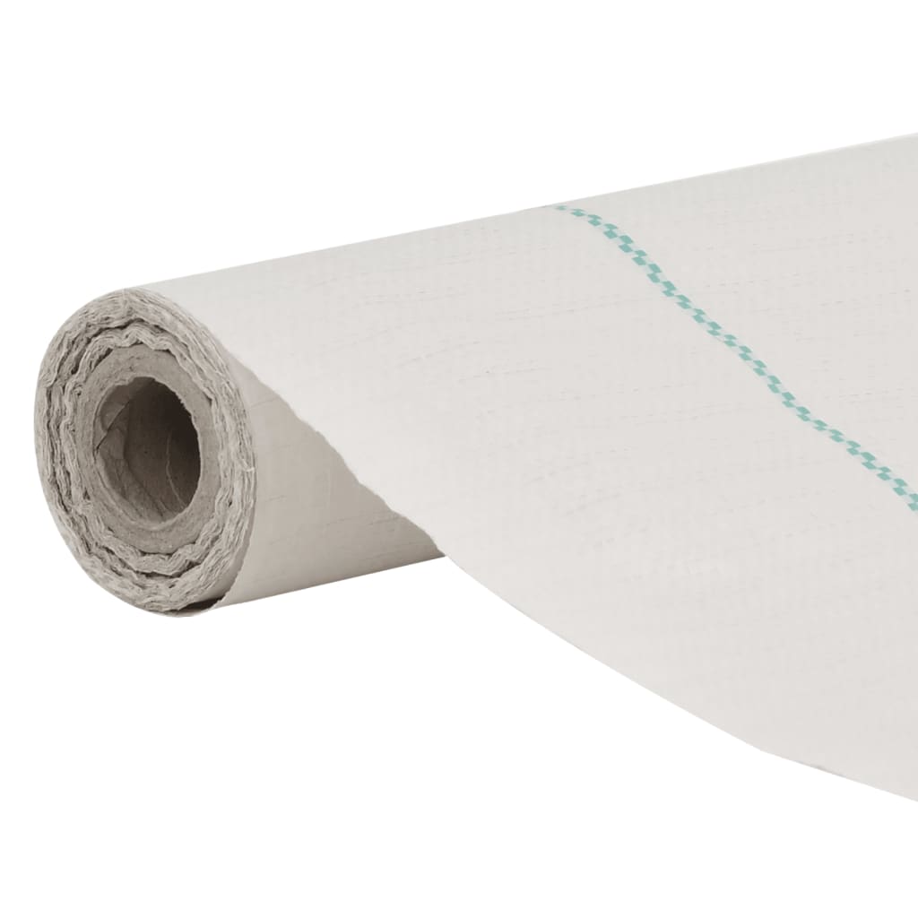 Vidaxl Carrot tissu 4x100 m en polypropène blanc