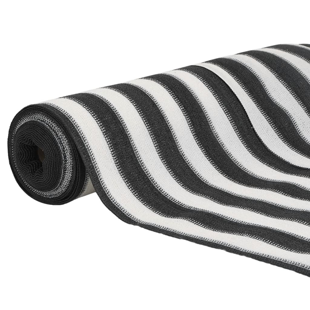 Vidaxl Privacynet 75 g m² 1,5x50 m anthracite HDPE -colore et blanc