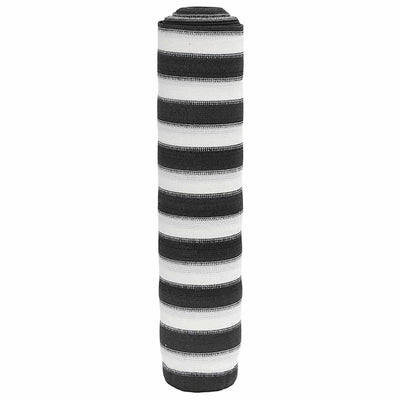Vidaxl Privacynet 150 g m² 2x25 m anthracite HDPE -colore et blanc
