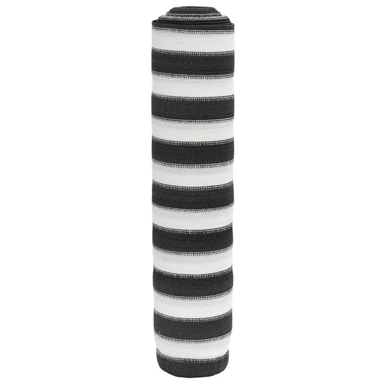 Vidaxl Privacynet 195 g m² 1,8x50 m anthracite HDPE et blanc