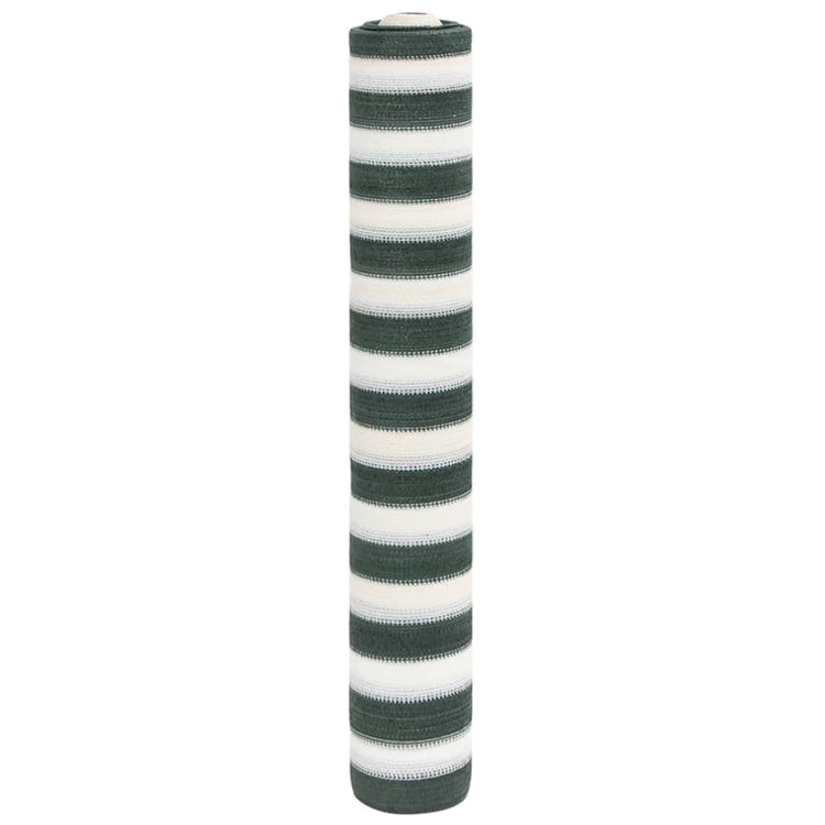Vidaxl Privacynet 75 g m² 1,8x50 m HDPE vert et blanc