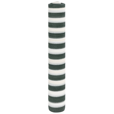 Vidaxl Privacynet 75 g m² 2x10 m HDPE vert et blanc