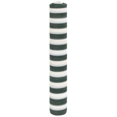 Vidaxl Privacynet 195 g m² 1,8x25 m HDPE vert et blanc