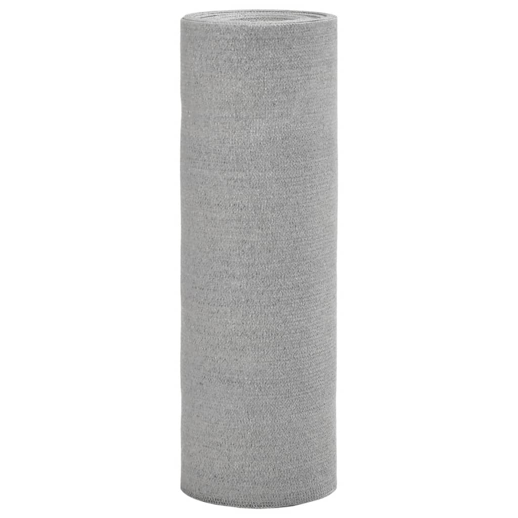 Vidaxl Privacynet 150 g m² 1,5x25 m gris clair HDPE