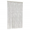 Vidaxl Fly Curtain 118x220 cm CHENILLE GREN ET BLANC