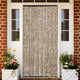 Vidaxl Fly Curtain 118x220 cm CHENILLE BEIGE et BRORN