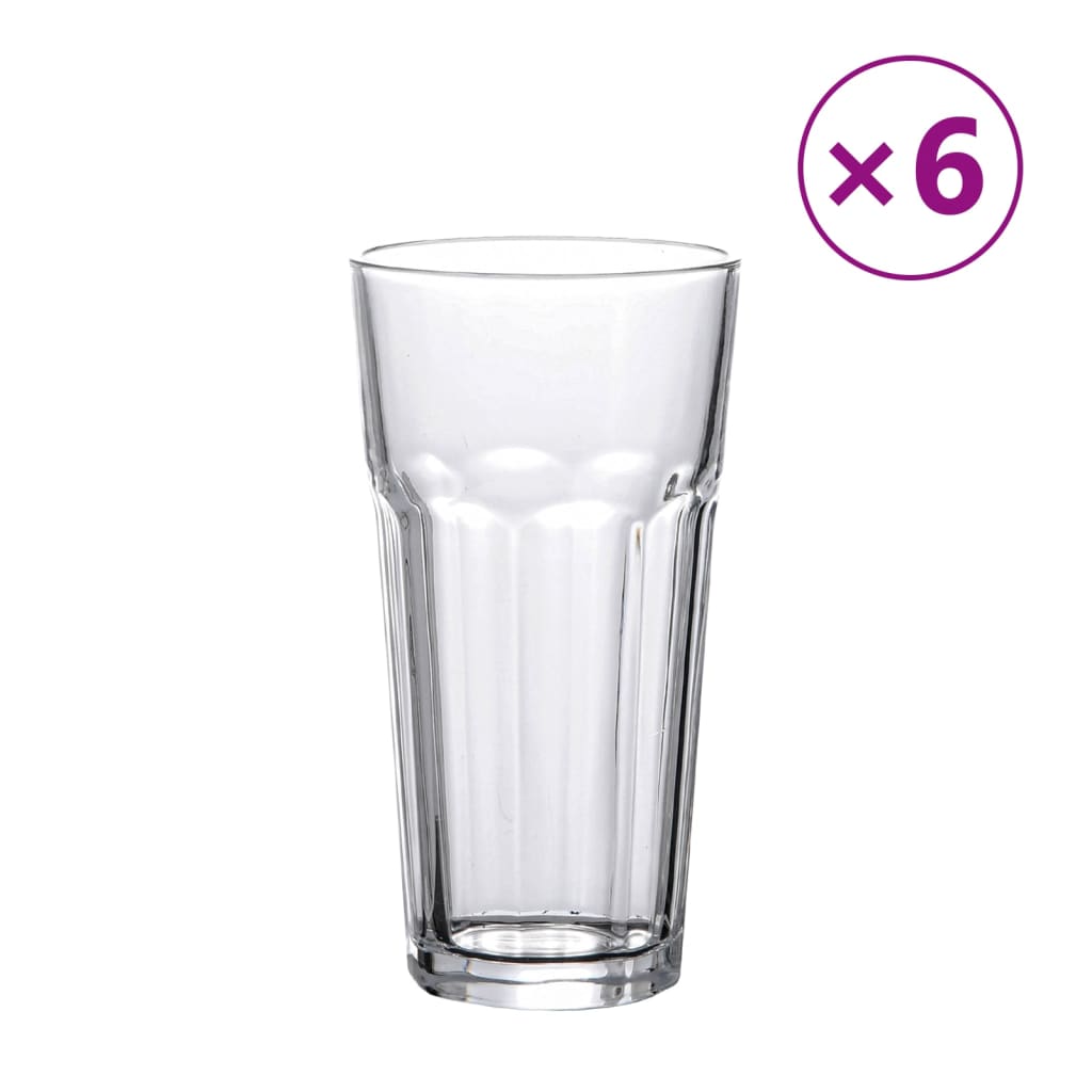 Vidaxl à bière verres 6 st 475 ml