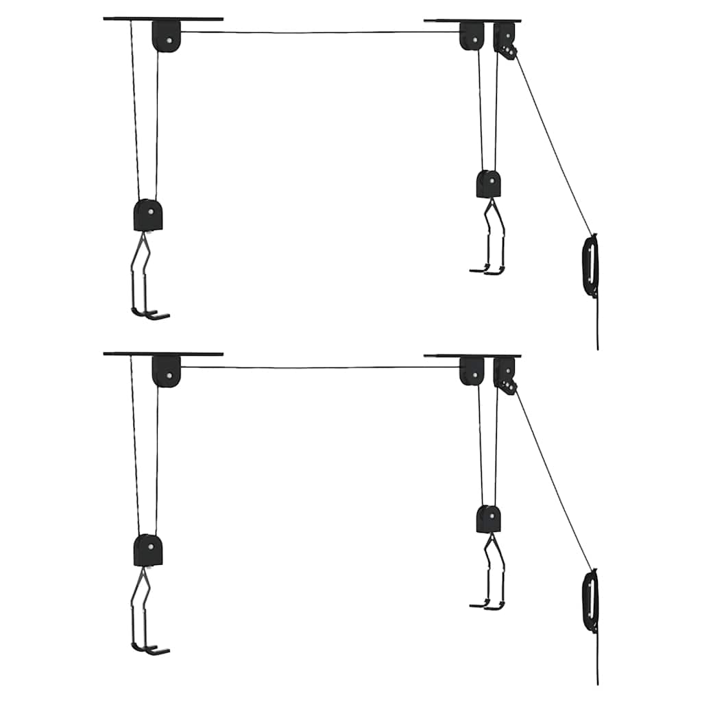 Branches de vélos Vidaxl avec confirmation de plafond 2 st 20 kg