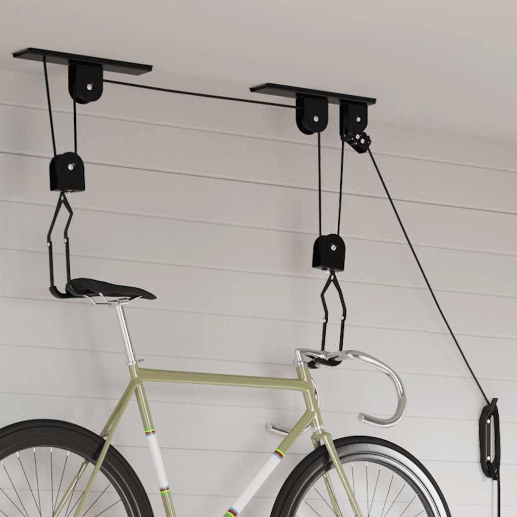 Branches de vélos Vidaxl avec confirmation de plafond 2 st 20 kg