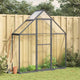 Vidaxl tuinkas avec cadre de base 169x58x195 cm anthracite en aluminium -colore
