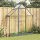 Vidaxl tuinkas avec cadre de base 169x58x202 cm anthracite en aluminium -colore