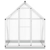 Vidaxl tuinkas avec cadre de base 169x114x202 cm en aluminium argent couleur
