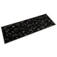 Vidaxl Cuisine Mat Wasable Morning Print 60x180 cm Velvet noir