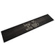 Vidaxl Kitchen Mat Washbasable Cup Imprimé 60x300 cm Velvet noir