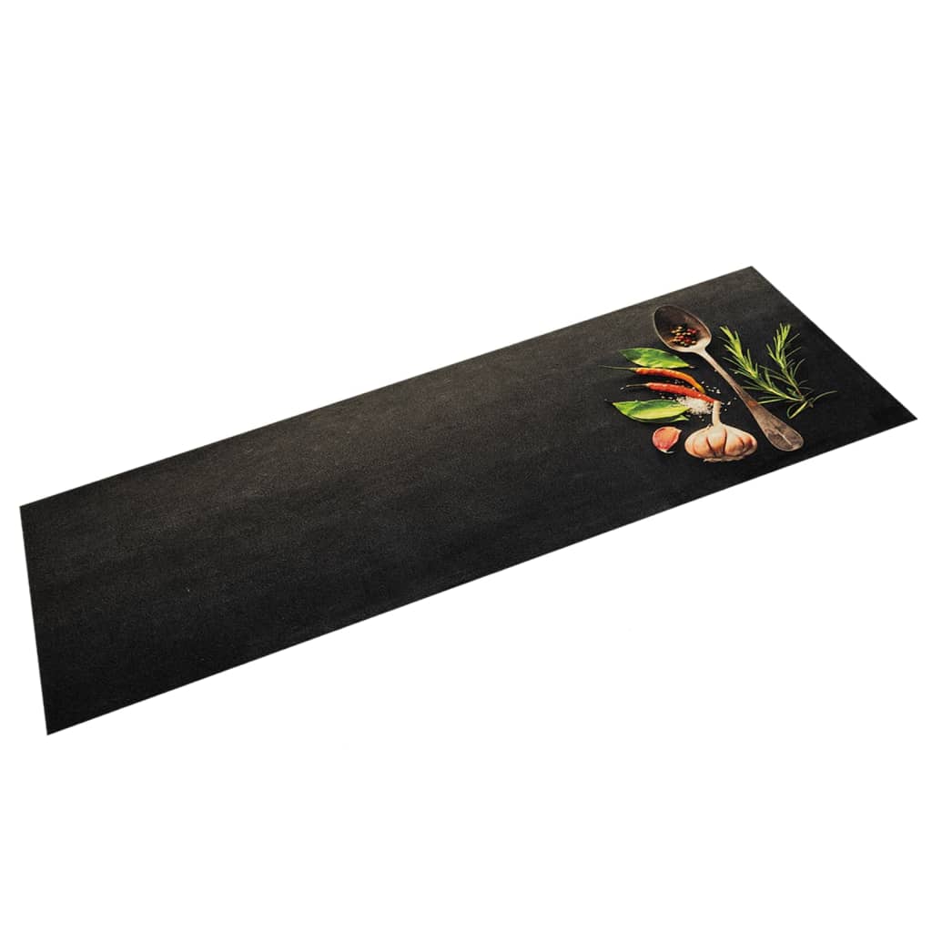 Vidaxl kat kat wasable Herb Print 45x150 cm Velvet