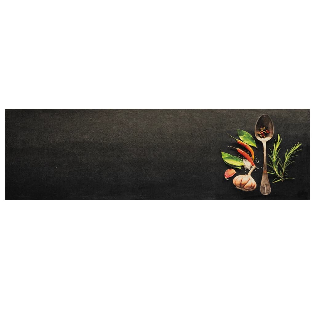 Vidaxl kat kat wasable Herb Print 45x150 cm Velvet