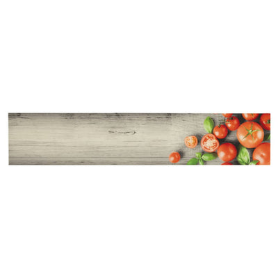 Vidaxl Cuisine Mat Wasable Tomato Print 60x300 cm Velvet