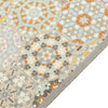 Vidaxl Cuisine Mat Wasable Hexagon Pastel Imprimé 45x150 cm Velvet