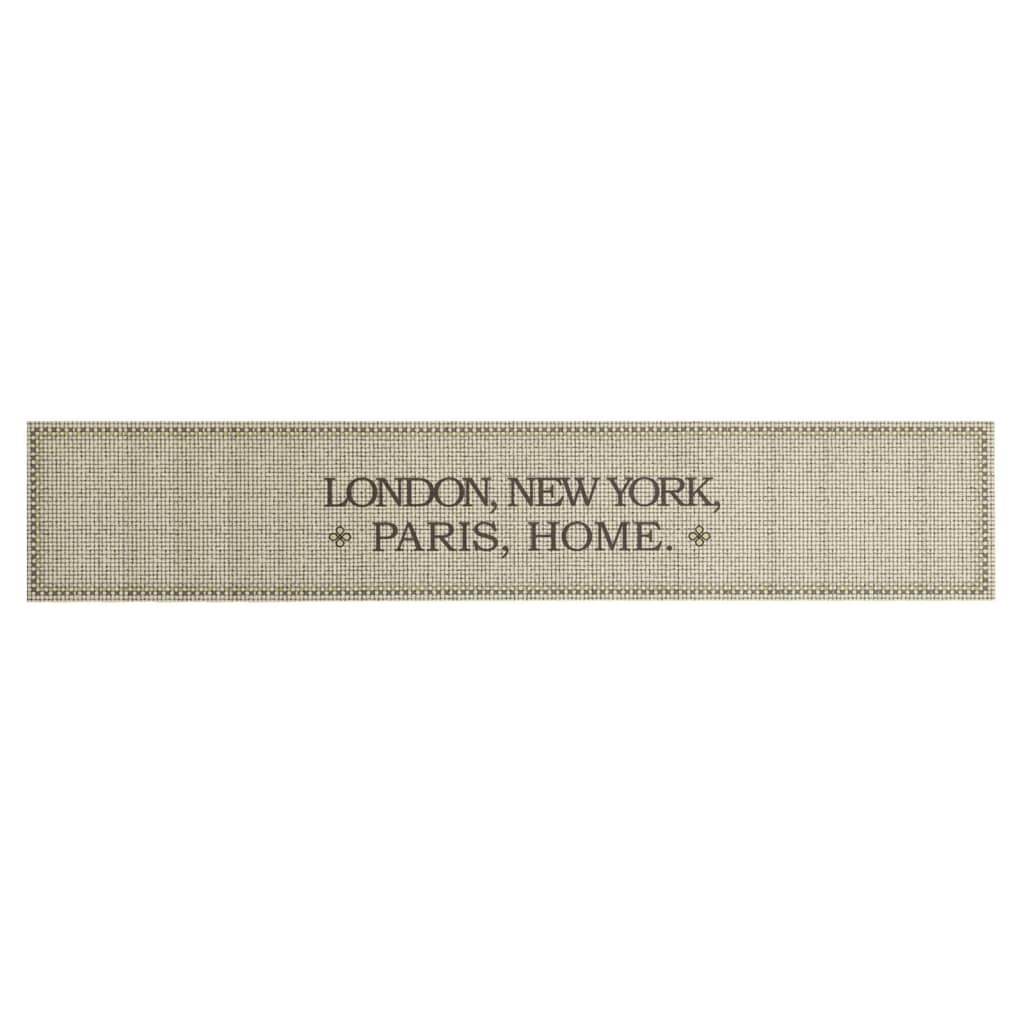 Vidaxl Kity Mat Text de maison lavable 60x300 cm Velvet