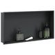 Vidaxx niche de douche 62x32x9 cm acier inoxydable noir mat