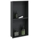 Douche Vidaxl 32x62x9 cm en acier inoxydable noir
