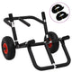 Vidaxl Sup Trolley pour 2 planches de surf pliables 90 kg en aluminium
