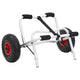 Vidaxl Kayak Trolley pliable 45 kg en aluminium