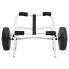 Vidaxl Kayak Trolley pliable 45 kg en aluminium