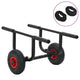 Chariot à kayak VidaXL 90 kg aluminium