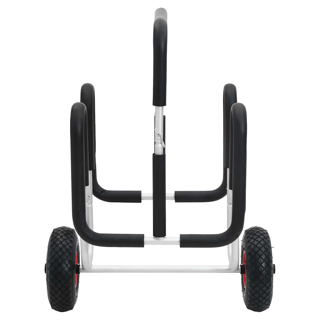 Vidaxl sup chariot pour planche de surf 45 kg aluminium