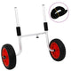 Vidaxl Kayak Trolley 90 kg en aluminium