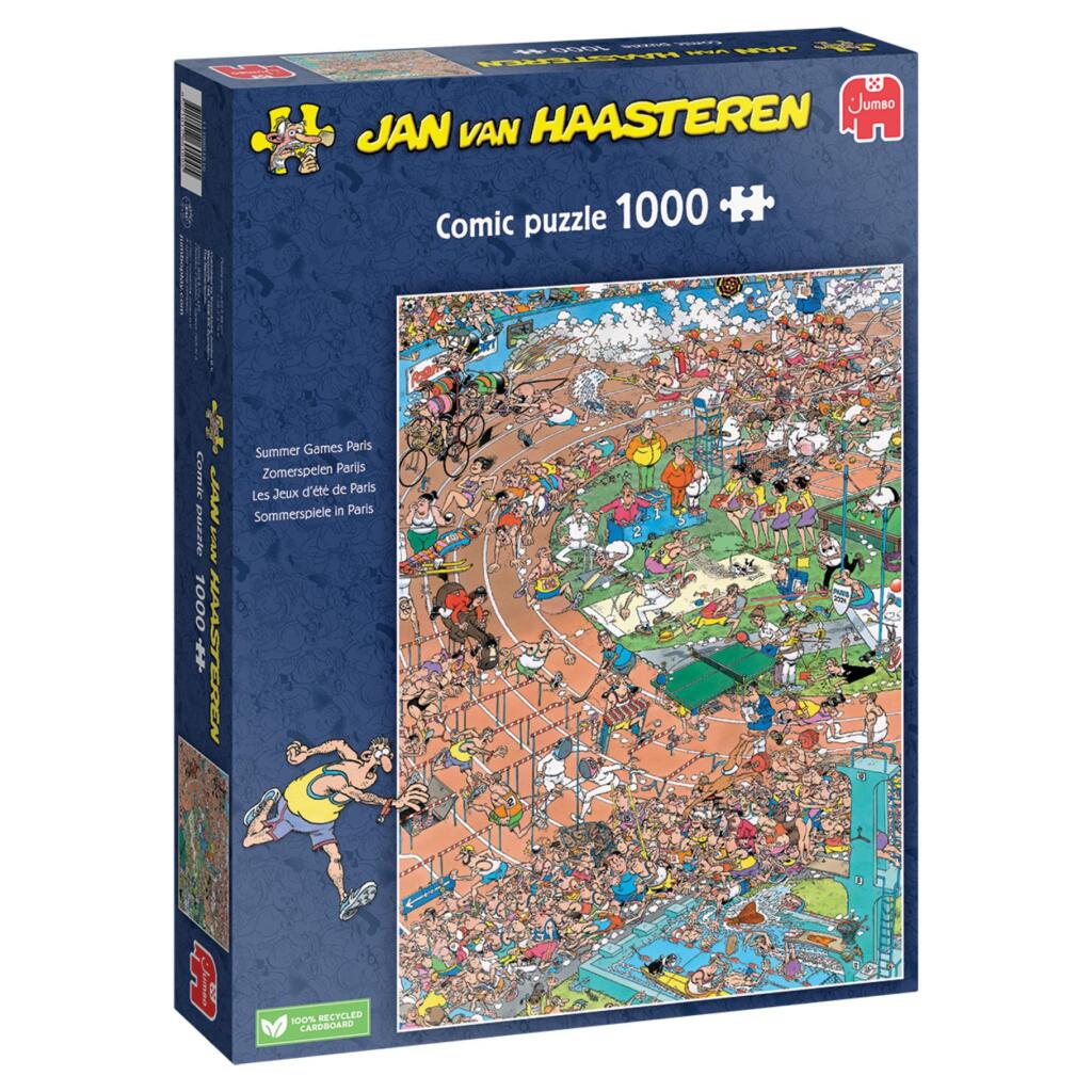 Jumbo Puzzle Jan van Haasterren Olympic Summer Games 1000 pièces