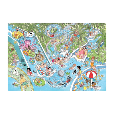 Puzzle jvh Jumbo 22 folie des toboggans aquatiques 360 pcs