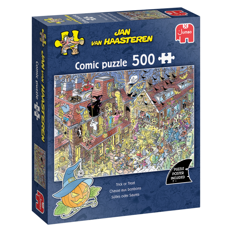 Puzzle Jumbo JVH des bonbons ou un sort 500pcs