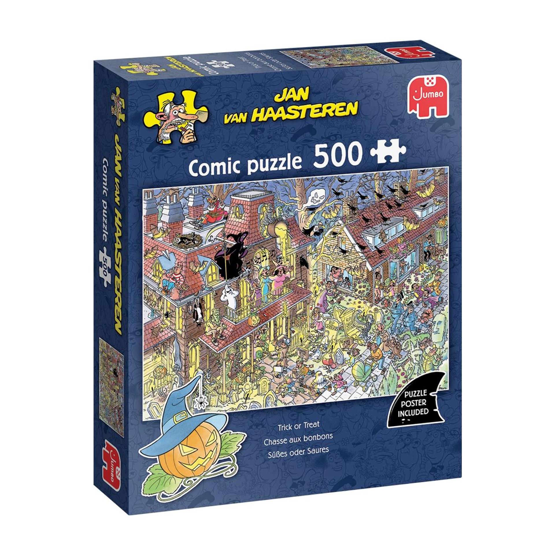 Puzzle Jumbo JVH des bonbons ou un sort 500pcs