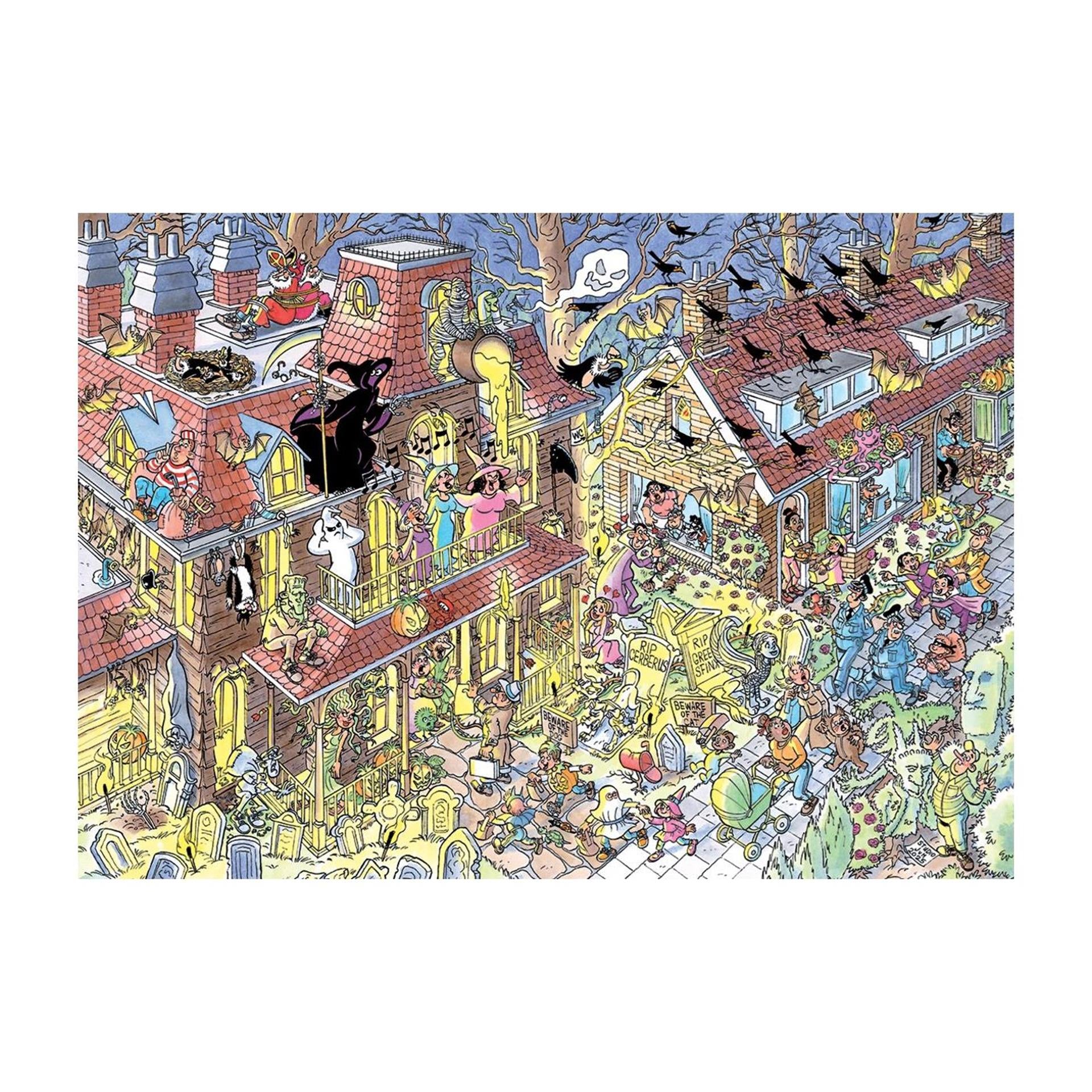 Puzzle Jumbo JVH des bonbons ou un sort 500pcs