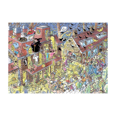 Puzzle Jumbo JVH des bonbons ou un sort 500pcs