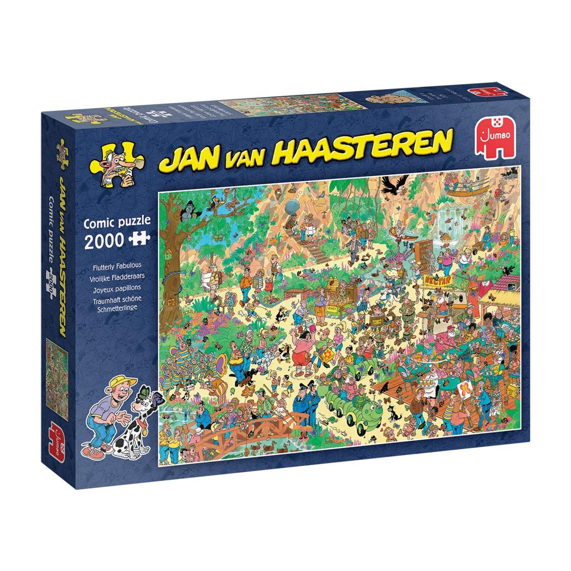 Jumbo jvh puzzle joyeux flutterers 2000pcs