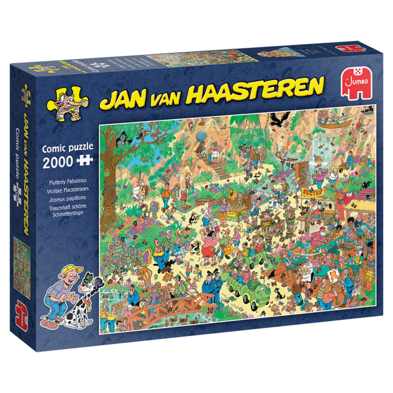 Jumbo jvh puzzle joyeux flutterers 2000pcs