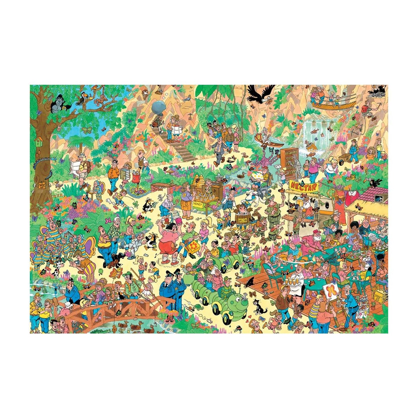 Jumbo jvh puzzle joyeux flutterers 2000pcs
