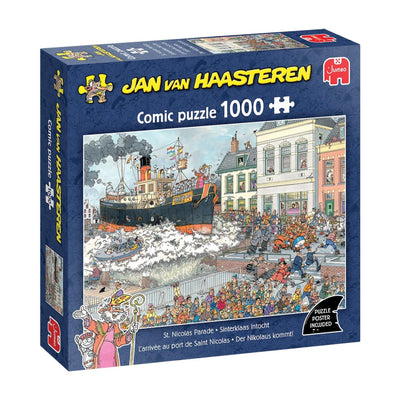 Arrivée du Jumbo Jan van Haasteren Sinterklaas