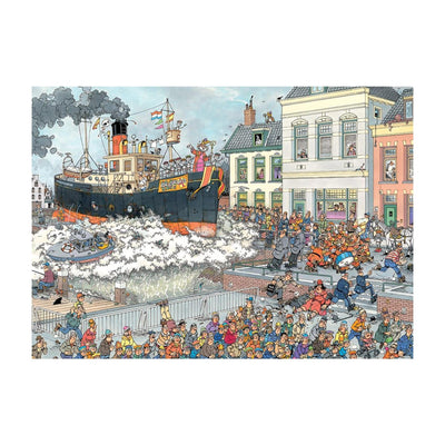 Arrivée du Jumbo Jan van Haasteren Sinterklaas