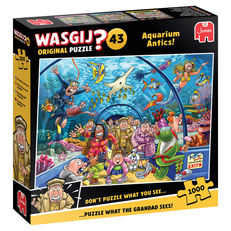 Wasgij original 43 puzzle - pas dans le crochet, 1000 pcs.