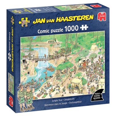 Jan van Hasseren de Jungletocht 1000 pièces