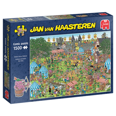 Puzzle Jumbo Jan van Haasteren - Festival Robin des Bois, 1500 pcs.
