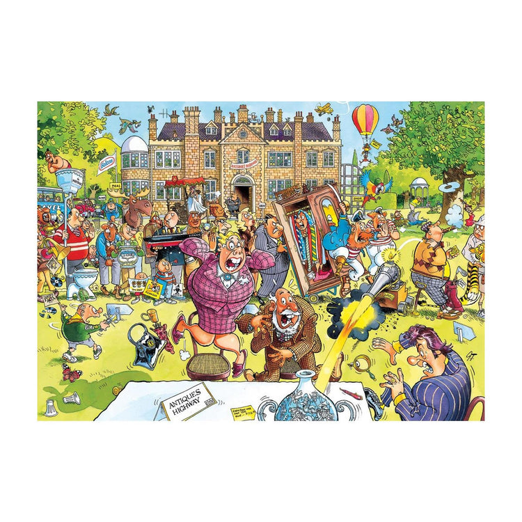 Puzzle wasgij rétro original 10 yacht antique 1000 | 2 pièces